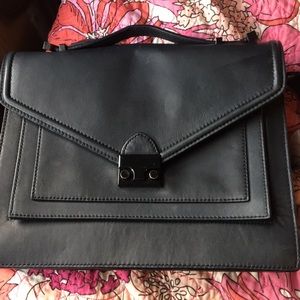 Loeffler Randall minimal Rider leather bag